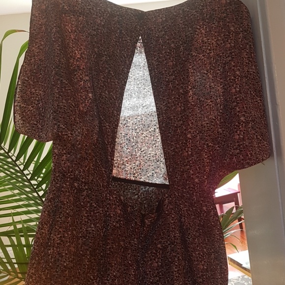 Pink patterned dress BCBG - Picture 2 of 3